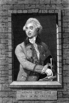 Thomas King as Puff in The Critic, 19th century