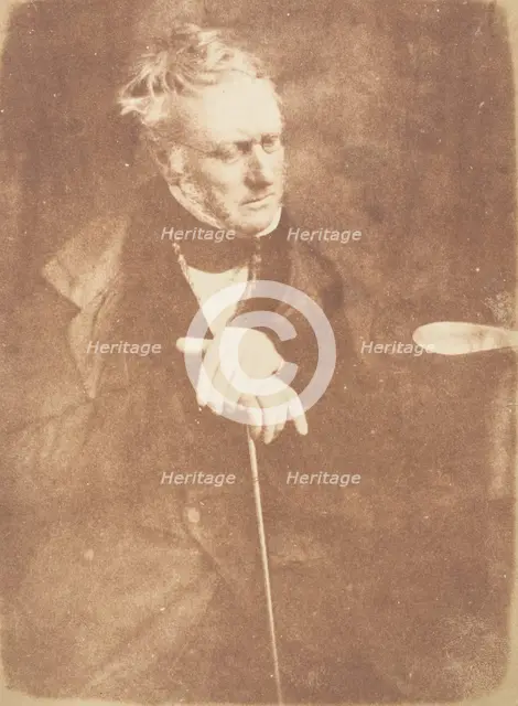 Thomas Kitchenham Staveley, M.P. Ripon, 1843-47. Creators: David Octavius Hill, Robert Adamson, Hill & Adamson.