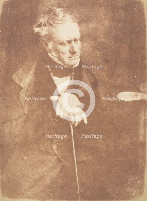 Thomas Kitchenham Staveley, M.P. Ripon, 1843-47. Creators: David Octavius Hill, Robert Adamson, Hill & Adamson.