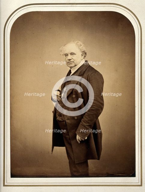 Thomas Leverton Donaldson, c1850s. Creator: Maull & Polyblank.
