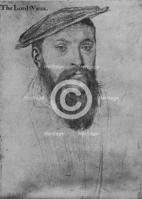 'Thomas, Lord Vaux', c1536 (1945). Artist: Hans Holbein the Younger.