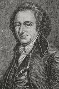 Thomas Paine, British-American author, political activist, philosopher and revolutionary, 1876. Creator: Unknown