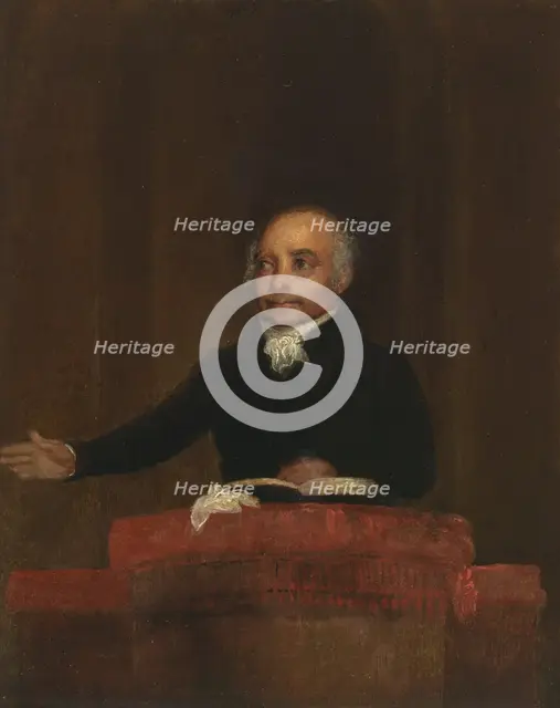 Thomas Paul, c. 1825. Creator: Thomas Badger.
