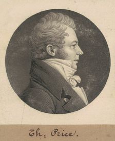 Thomas Price, 1809. Creator: Charles Balthazar Julien Févret de Saint-Mémin
