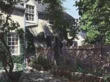 Thomas R. Boggs house, 301-305 Amelia Street, Fredericksburg, Virginia, 1920. Creator: Frances Benjamin Johnston
