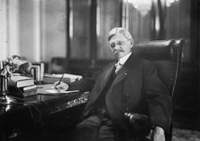 Thomas R. Marshall in office, 1913. Creator: Bain News Service