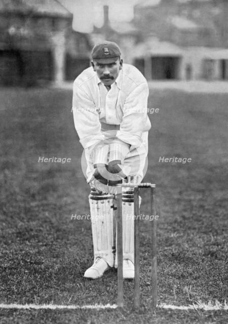 Thomas Russell, Essex cricketer, c1899.  Artist: WA Rouch