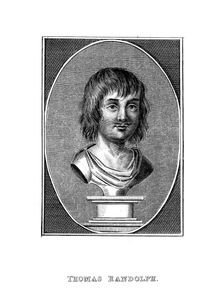 Thomas Randolph, 17th century English poet and dramatist, (19th century)