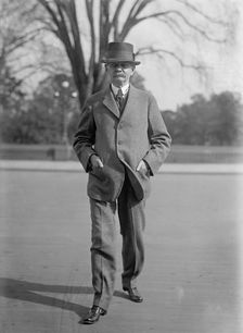 Thomas Riley Marshall, Vice President of The United States, 1914. Creator: Harris & Ewing