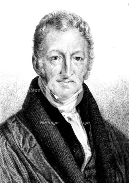 Thomas Robert Malthus, English economist and clergyman. Creator: Unknown.