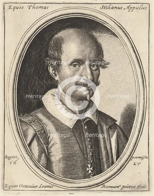 Thomas Stilianus, 1625. Creator: Ottavio Mario Leoni.