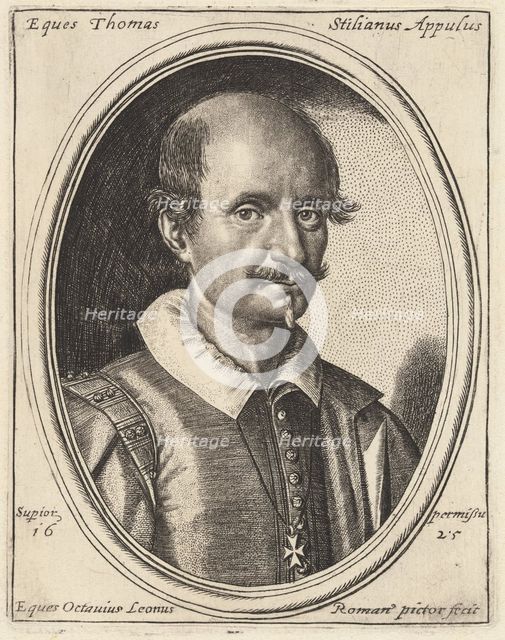 Thomas Stilianus, 1625. Creator: Ottavio Mario Leoni.