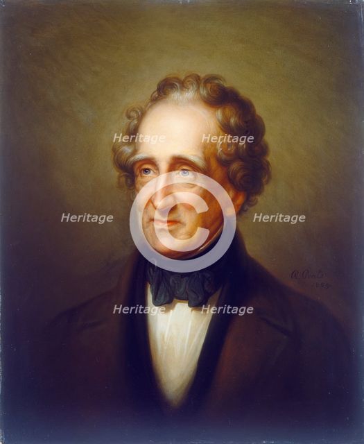 Thomas Sully, 1859. Creator: Rembrandt Peale.