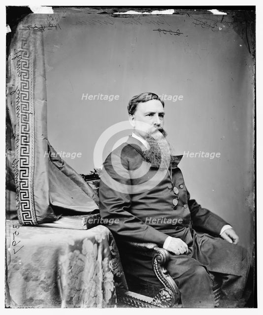 Thomas Swann, Governor of Maryland, between 1865 and 1880. Creator: Unknown.