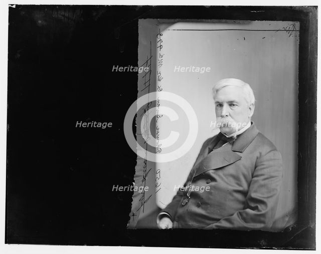 Thomas Swann, Governor of Maryland, between 1865 and 1880. Creator: Unknown.