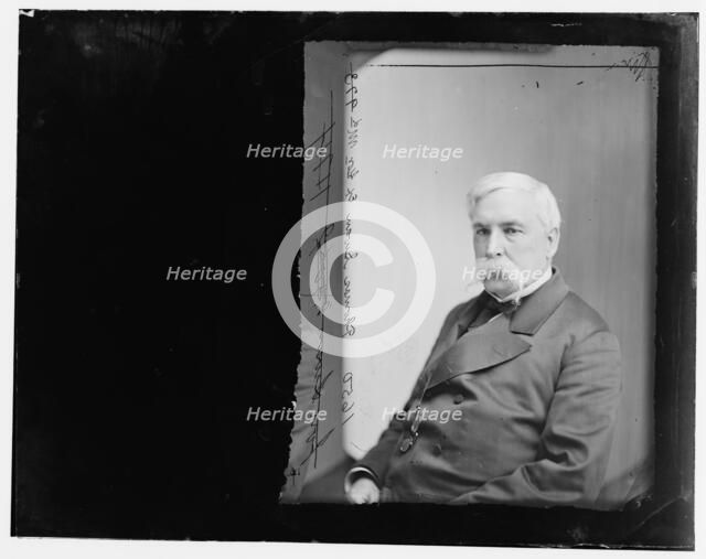 Thomas Swann, Governor of Maryland, between 1865 and 1880. Creator: Unknown.