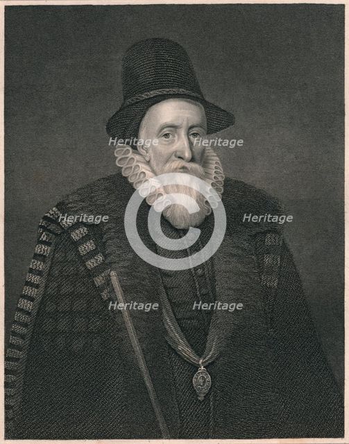 'Thomas Sackville, Earl of Dorset', c1600, (early-mid 19th century).  Creator: William Thomas Fry.