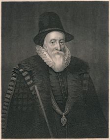Thomas Sackville, Earl of Dorset c1600, (early-mid 19th century). Creator: William Thomas Fry