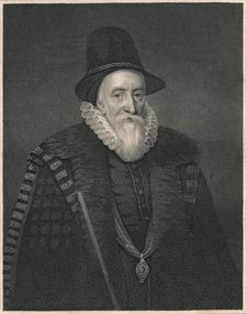Thomas Sackville, Earl of Dorset c1600, (early-mid 19th century). Creator: William Thomas Fry