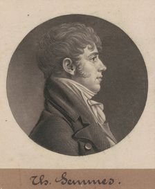 Thomas Semmes, 1805. Creator: Charles Balthazar Julien Févret de Saint-Mémin