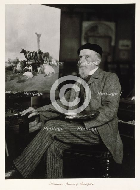 Thomas Sidney Cooper, RA, c1889-1891. Creator: Ralph W Robinson.