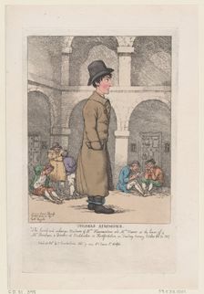 Thomas Simmons, November 9, 1807., November 9, 1807. Creator: Thomas Rowlandson