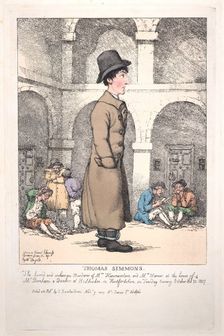 Thomas Simmons, November 9, 1807., November 9, 1807. Creator: Thomas Rowlandson