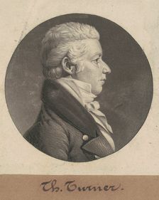 Thomas Turner, 1808. Creator: Charles Balthazar Julien Févret de Saint-Mémin