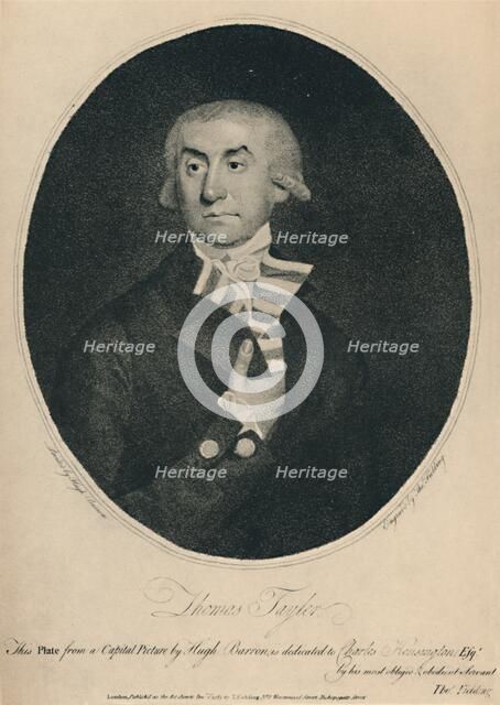 'Thomas Tayler, Master of Lloyd's Coffee House, 1774-1796', (1928). Artist: Unknown.