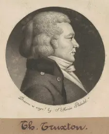 Thomas Truxtun, 1799. Creator: Charles Balthazar Julien Févret de Saint-Mémin
