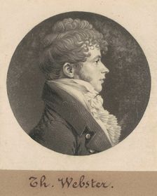 Thomas Webster, 1809. Creator: Charles Balthazar Julien Févret de Saint-Mémin