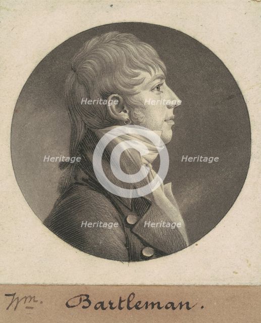Thomas West Peyton, 1805. Creator: Charles Balthazar Julien Févret de Saint-Mémin.