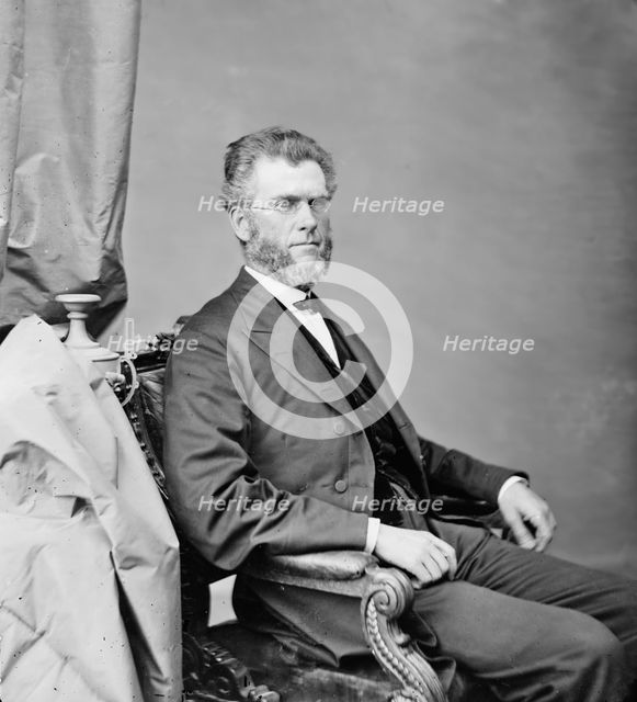 Thomas Weston Tipton of Nebraska, between 1860 and 1875. Creator: Unknown.