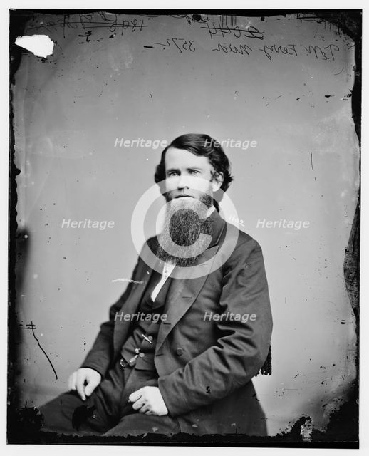 Thomas White Ferry of Michigan, between 1860 and 1875. Creator: Unknown.