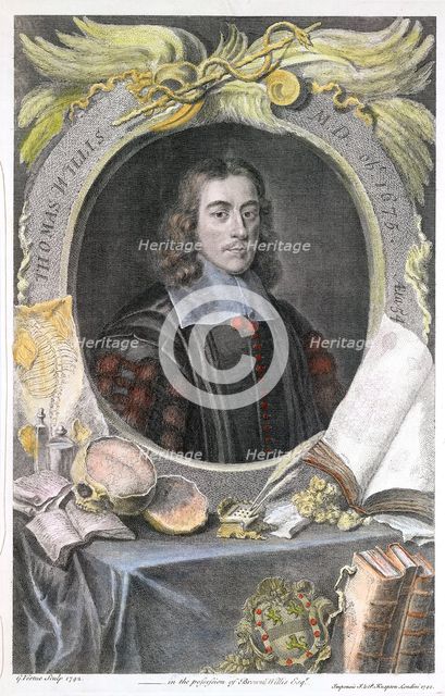 Thomas Willis, 17th century English physician, 1742. Creator: George Vertue.
