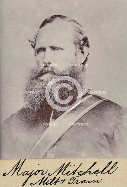 Thomas Witchell (Brevet Major, Military Train), c.1900. Creator: William Francis Gordon.