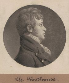 Thomas Woodhouse, 1805. Creator: Charles Balthazar Julien Févret de Saint-Mémin