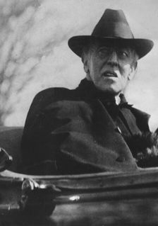 Thomas Woodrow Wilson, 28th President of the United States, c1913-1924