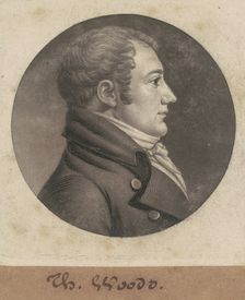 Thomas Woods, 1803. Creator: Charles Balthazar Julien Févret de Saint-Mémin