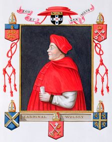 Thomas Wolsey, 16th century English cardinal and statesman, (1825). Creator: Sarah, Countess of Essex