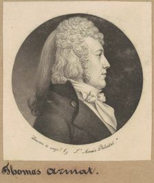 Thomas Wright Armat, 1799. Creator: Charles Balthazar Julien Févret de Saint-Mémin