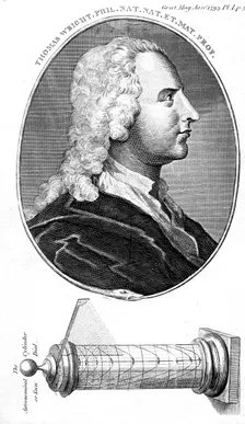 Thomas Wright, English astronomer, scientific instrument maker and teacher, 1793. Creator: Unknown