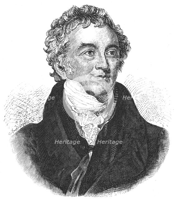 Thomas Young (1773-1829), physicist and Egyptologist, 19th century. Creator: Unknown.