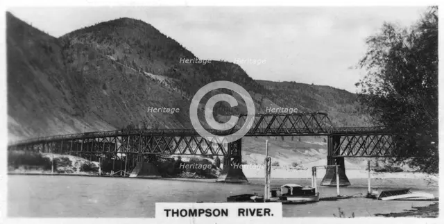 Thompson River, British Columbia, Canada, c1920s. Artist: Unknown
