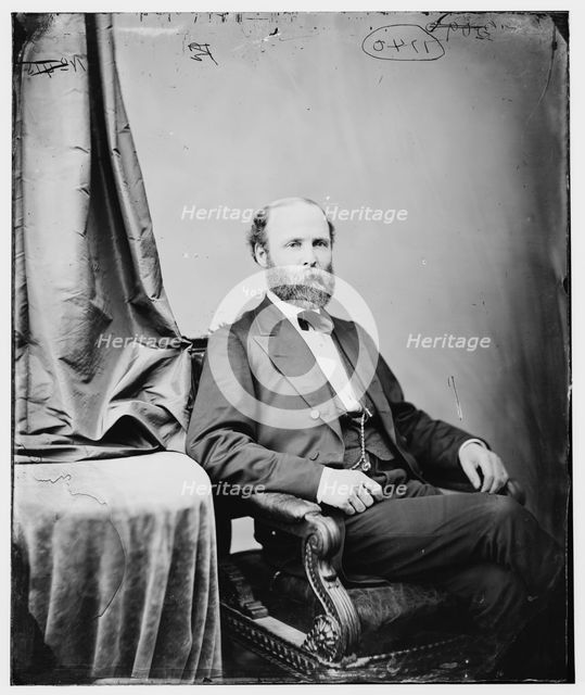 Thompson Ware McNeely of Illinois, between 1860 and 1875. Creator: Unknown.