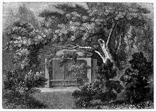 Thomson the Poet's Alcove, Richmond, Surrey, 1840