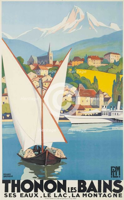 Thonon les Bains, c1930. Creator: Broders, Roger (1883-1953).