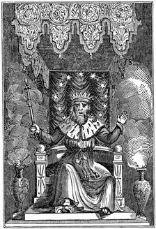 Thor, the second god in the ancient Scandinavian pantheon, 1834