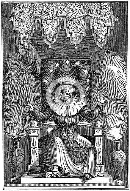 Thor, the second god in the ancient Scandinavian pantheon, 1834. Artist: Unknown