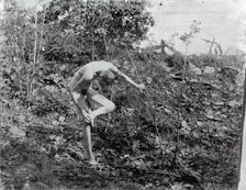 Thorn Puller, c. 1883. Creator: Thomas Eakins